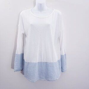 Potters Pot Colorblock Nautical Stripe Top Size Large‎